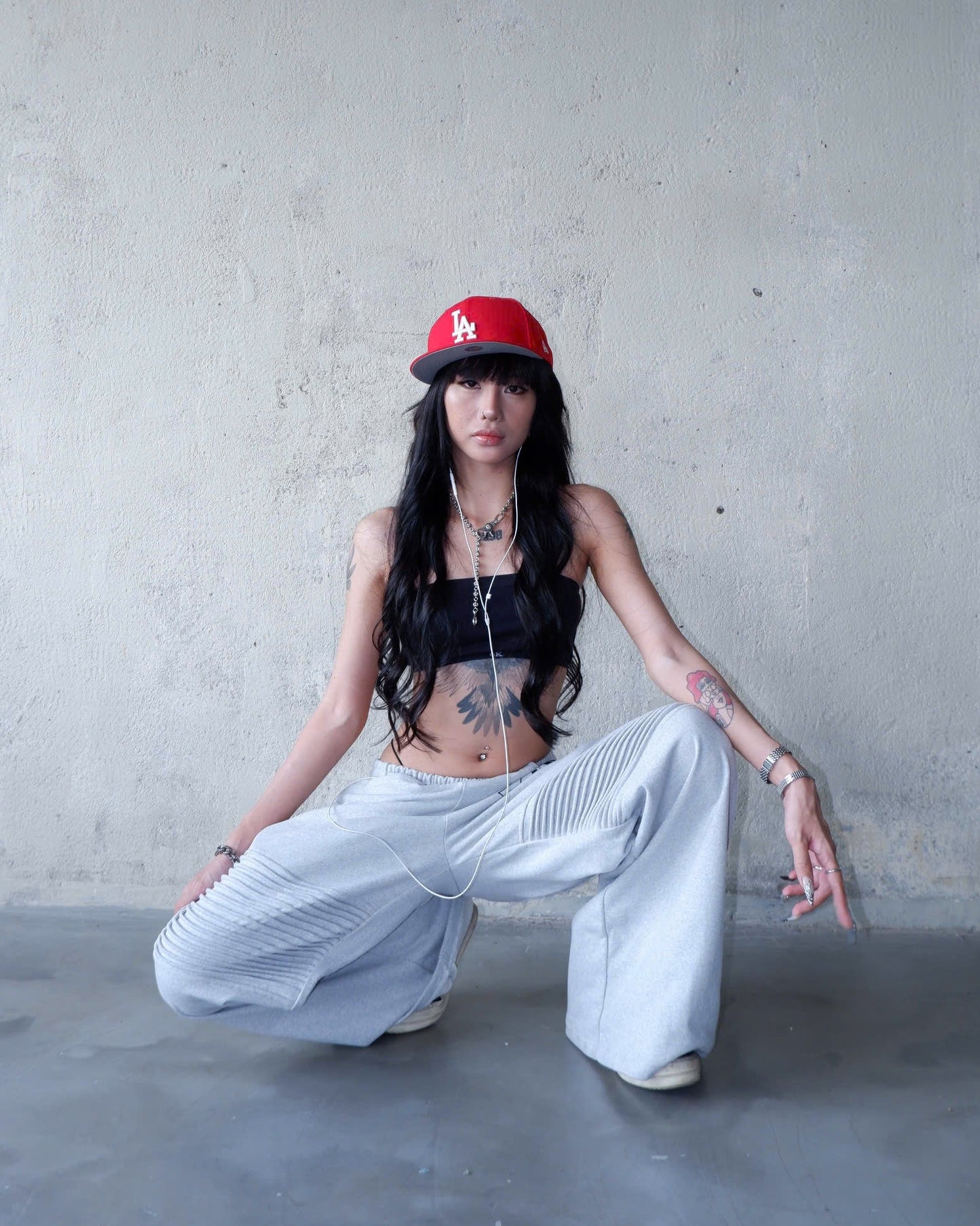 BIKER GREY SWEATPANTS