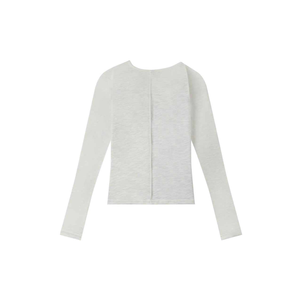 SLANTED SHOULDER LS (WOMAN)