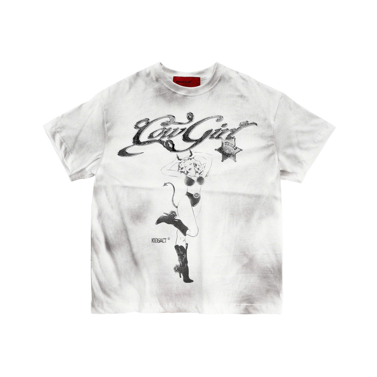COWGIRL WASHED T-SHIRT