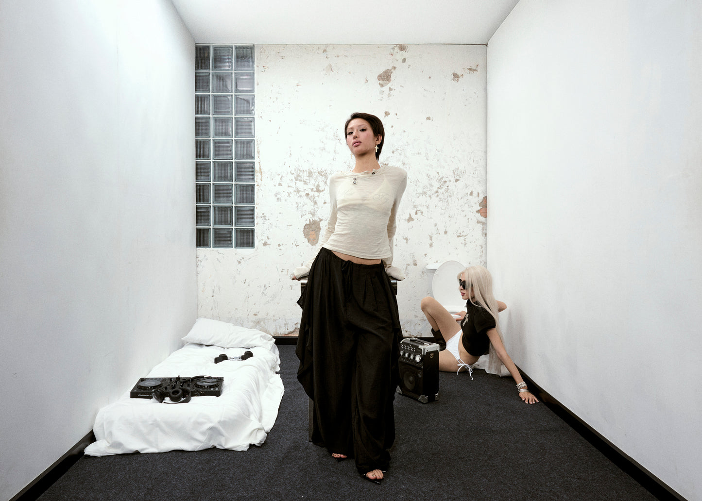BATWINGS WIDE-LEG PANTS