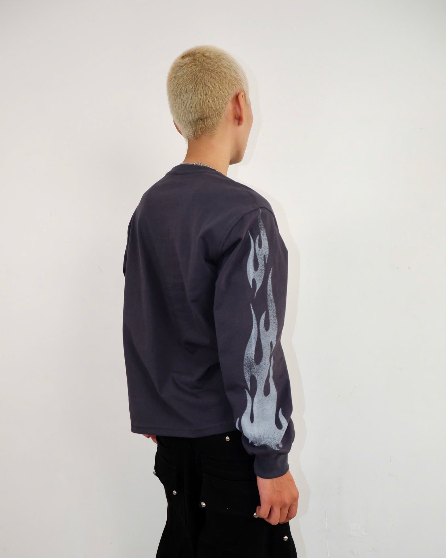 KIDSACT FLAME LS T-SHIRT