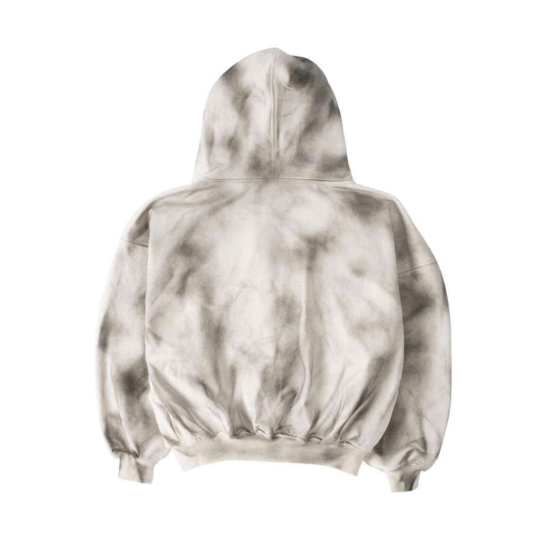 OVERTHINKING WASHED HOODIE ZIP