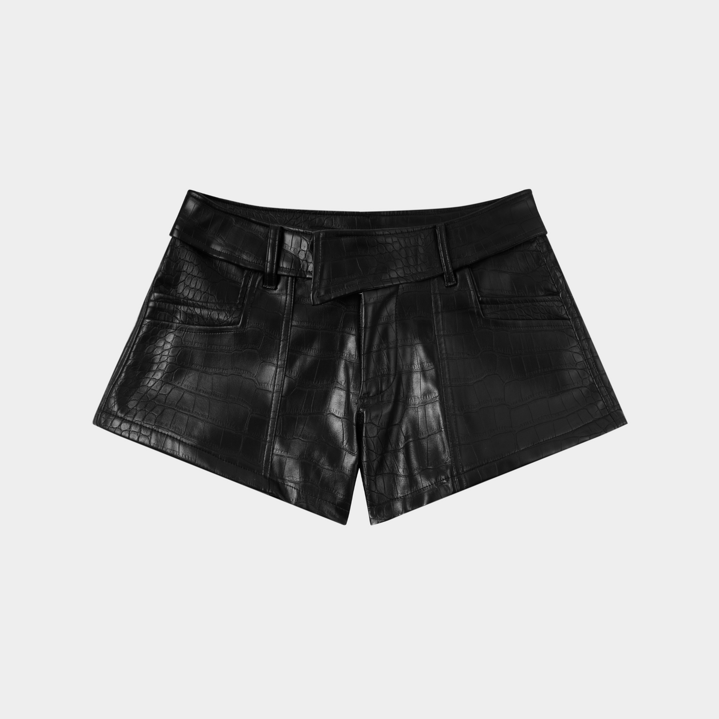 DP LEATHER SHORTS (WOMAN)