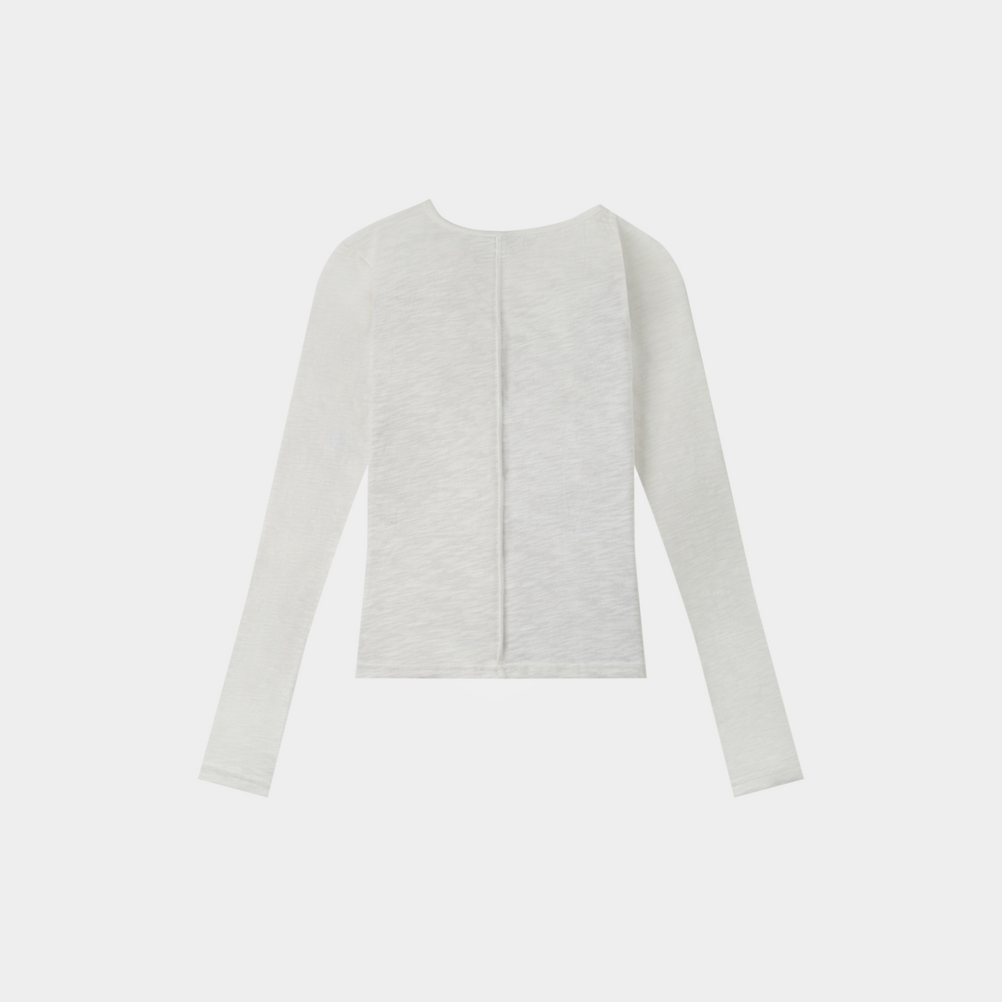 SLANTED SHOULDER LS (WOMAN)